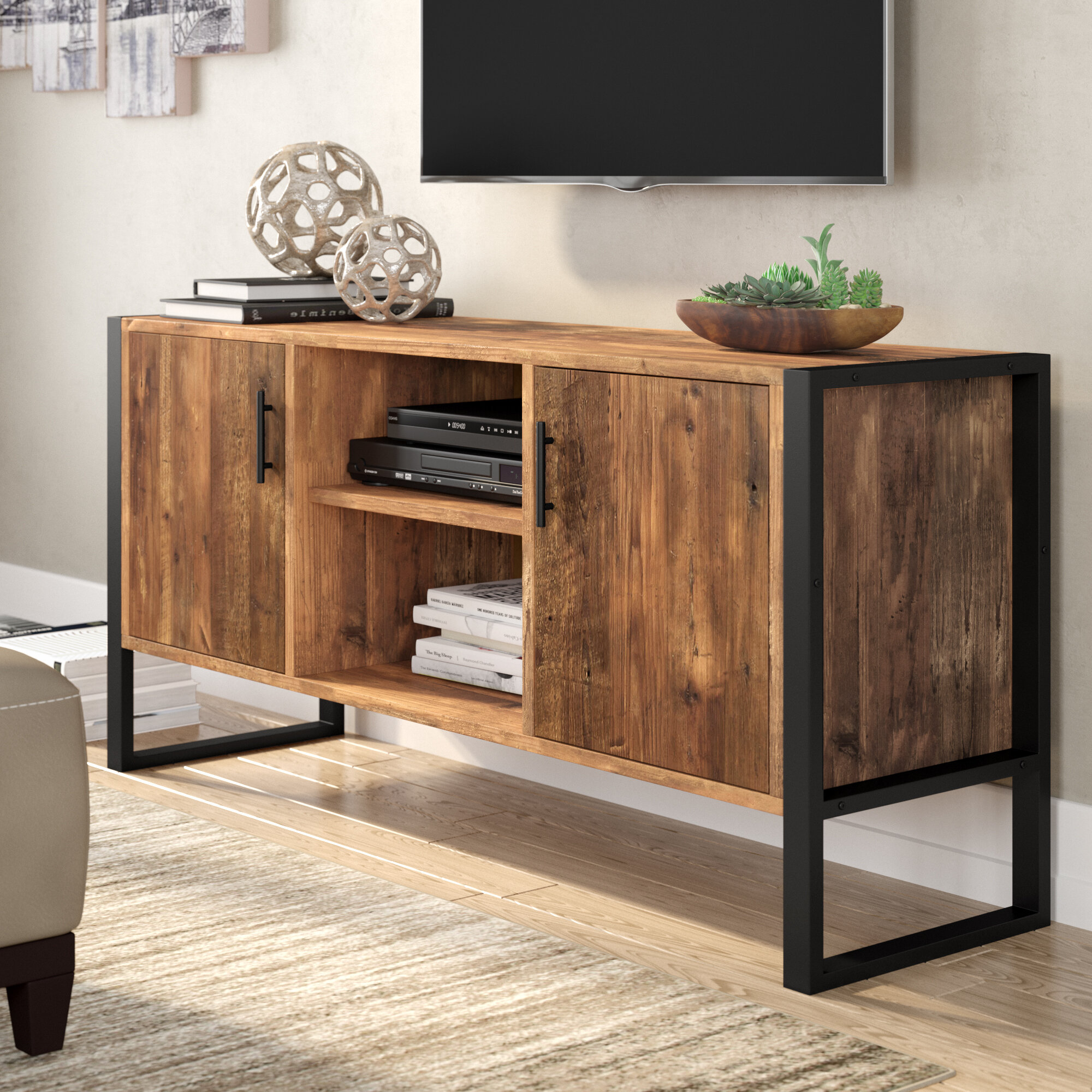 Rak Tv Minimalis Besi Holo Modern Unik 2021 Sobat Furniture